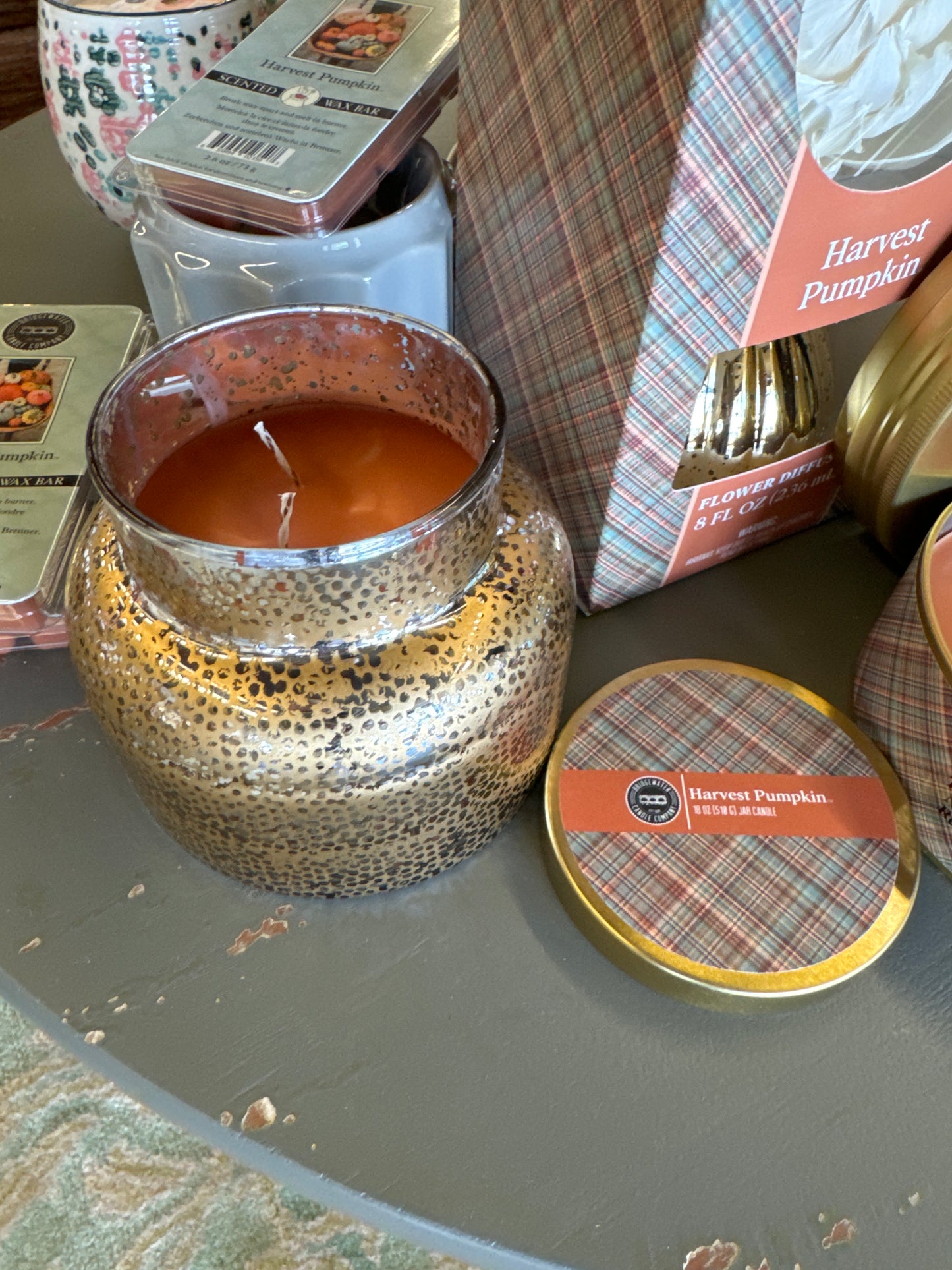 Harvest Pumpkin 18 oz Jar Candle