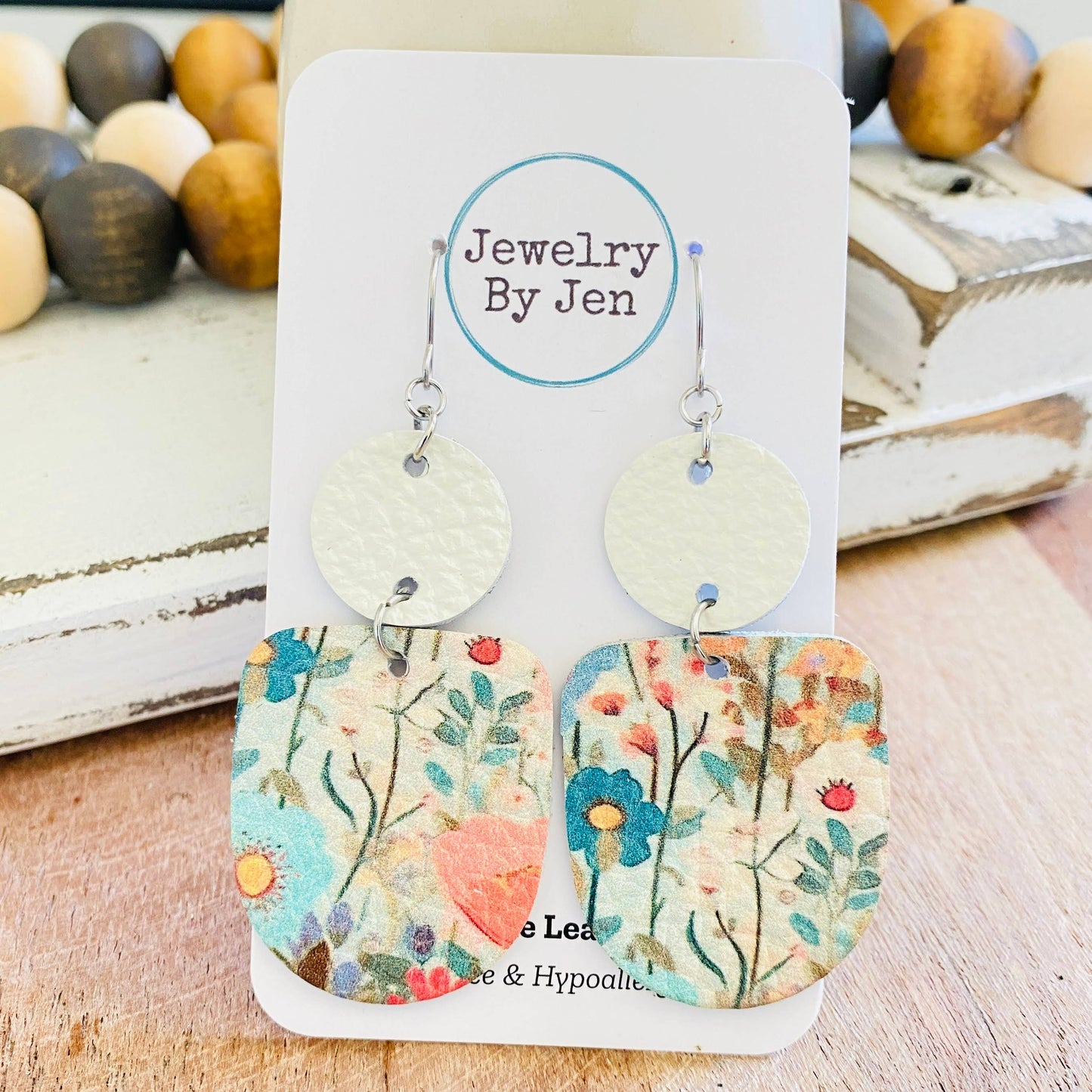 Boho Dangle: Pastel Wildflowers