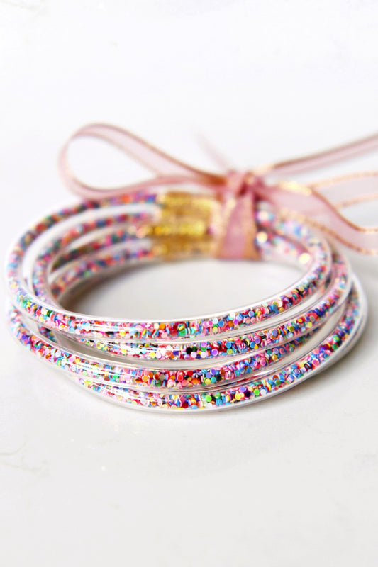 Colorful Sequin Tube Bracelet