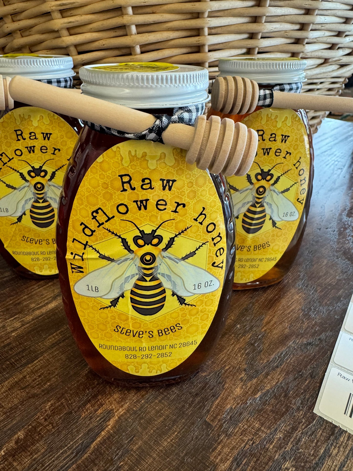 Raw Wildflower Honey | 1 lb, 16 oz