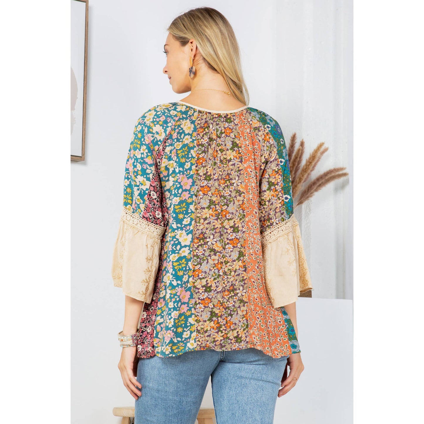 Enchanting Whimsy Peasant Top