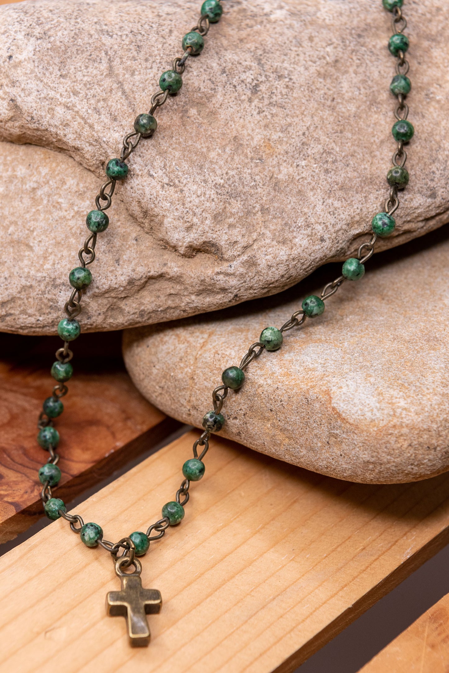 Phoebe Necklace | African Turquoise