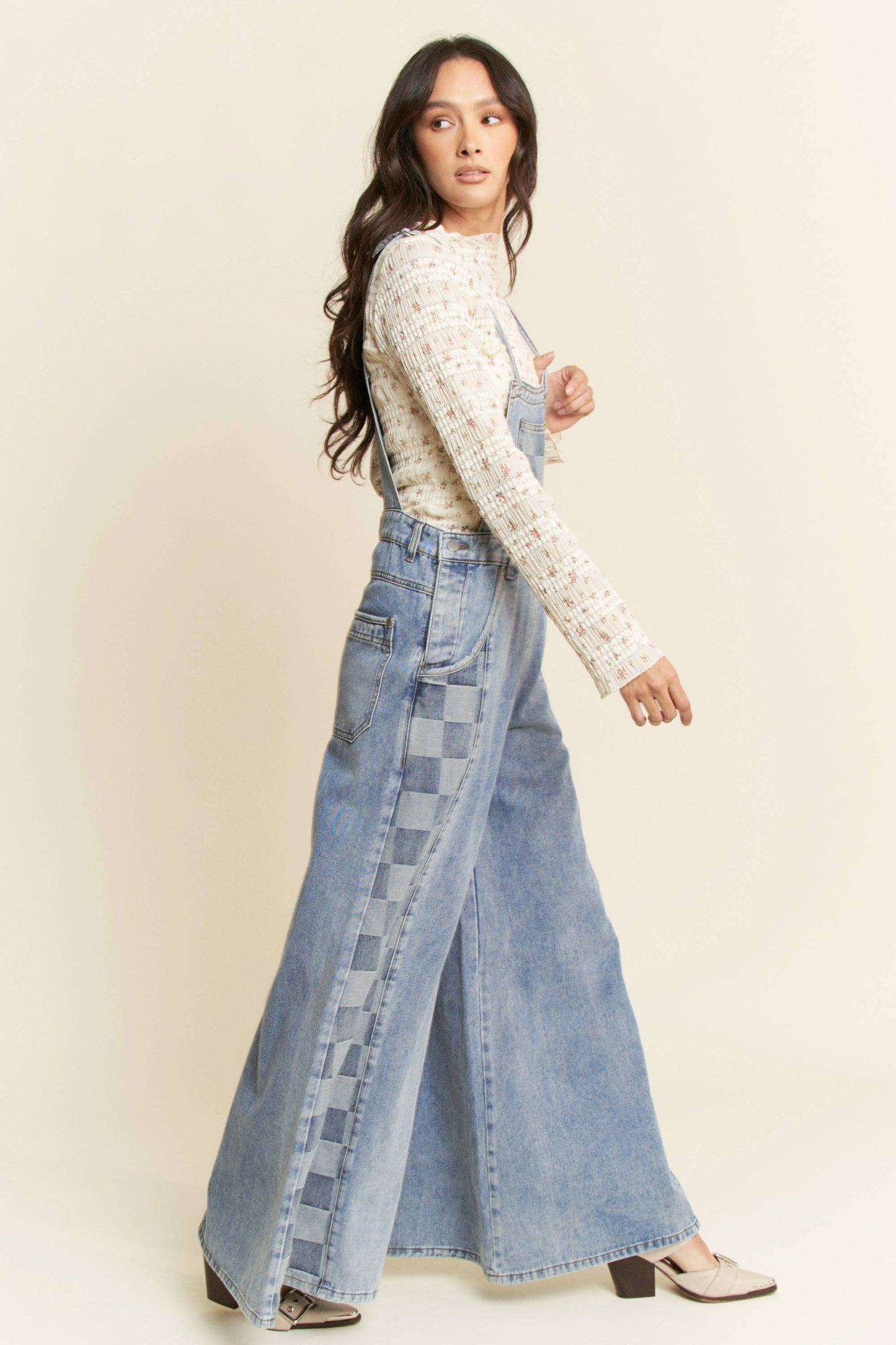 Checkmate Denim Jumpsuit