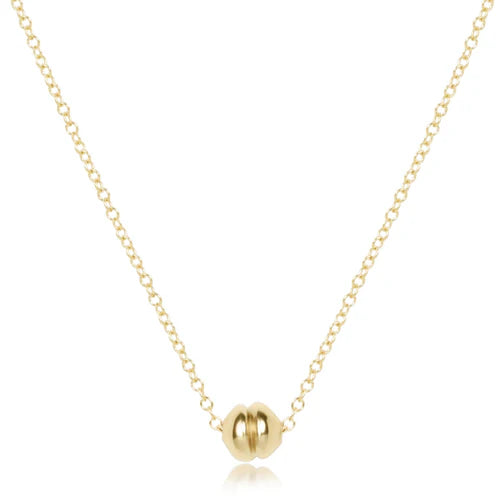 16" Necklace Gold - Admire Small Gold