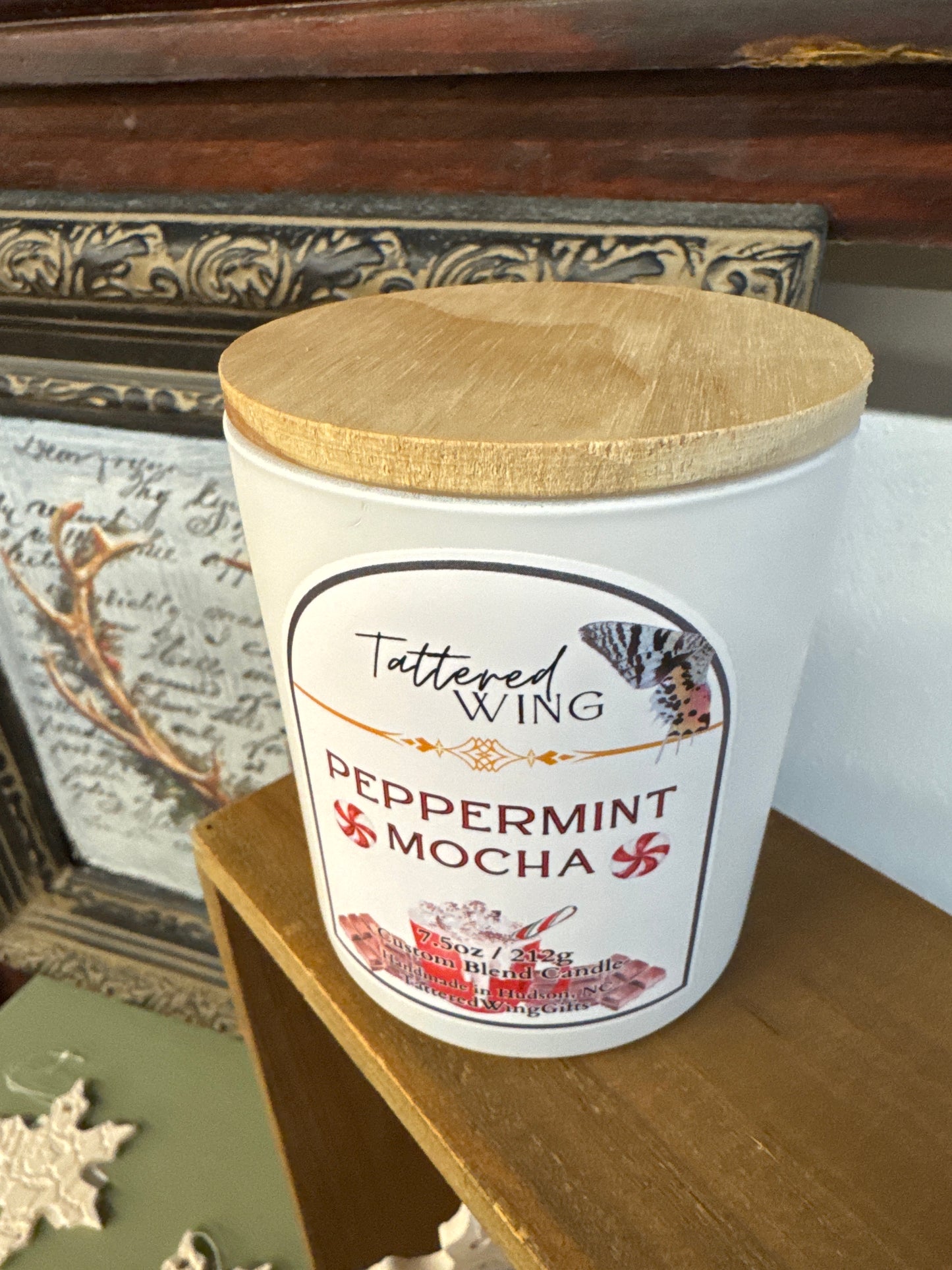 Tattered Wing Christmas Candles