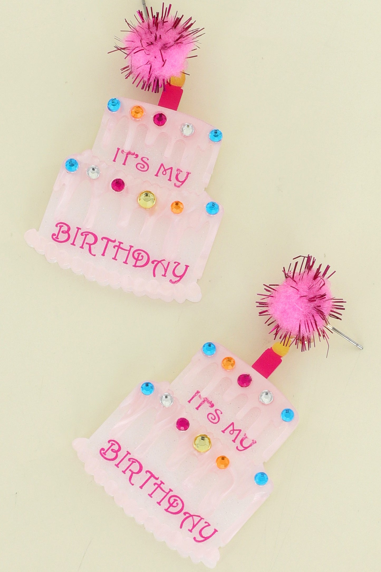 "It's My Birthday" Earrings