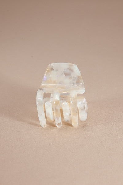 Mini Checkered Claw Clip