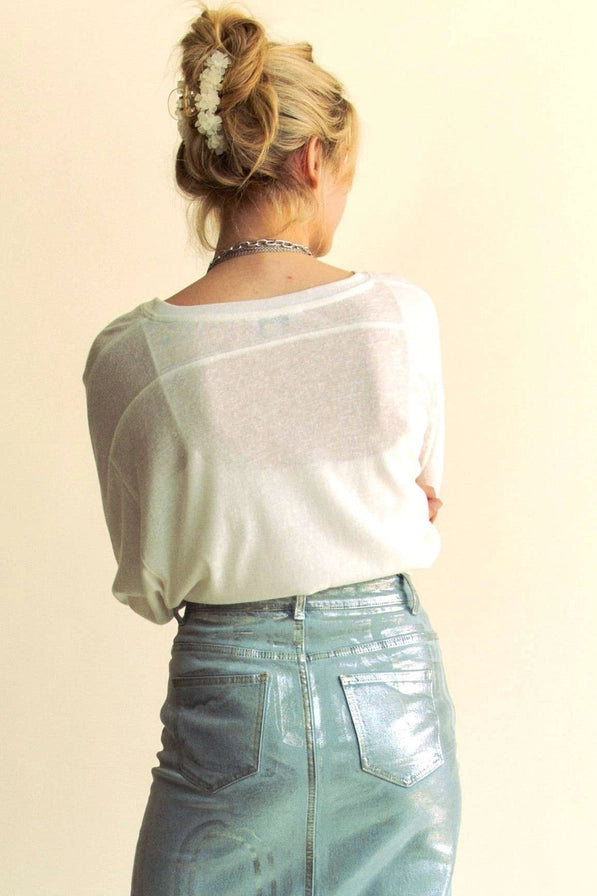Beyond Basic Top | White