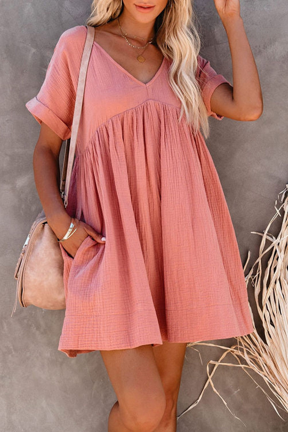 Back At It Babydoll Dress