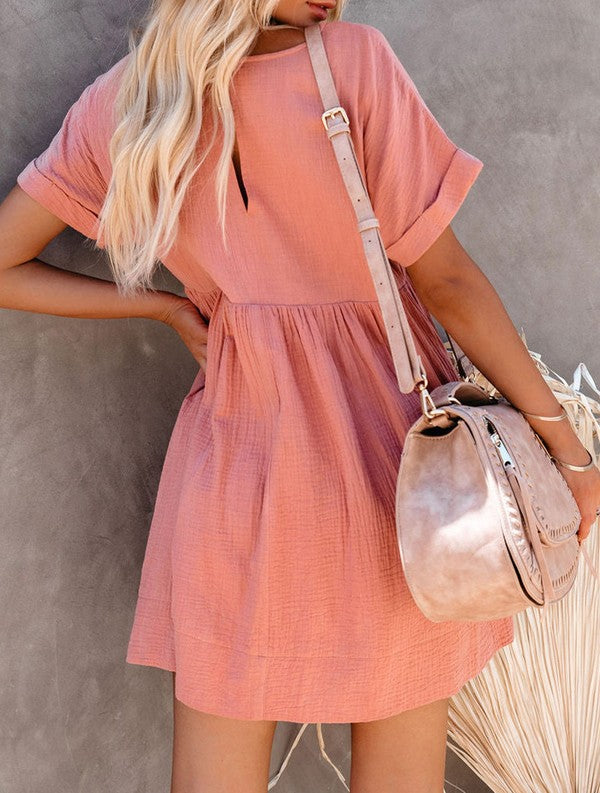 Back At It Babydoll Dress
