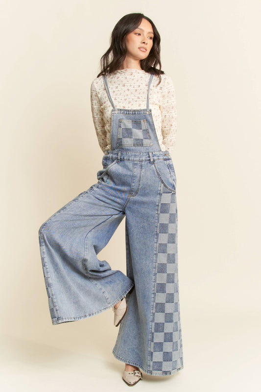 Checkmate Denim Jumpsuit