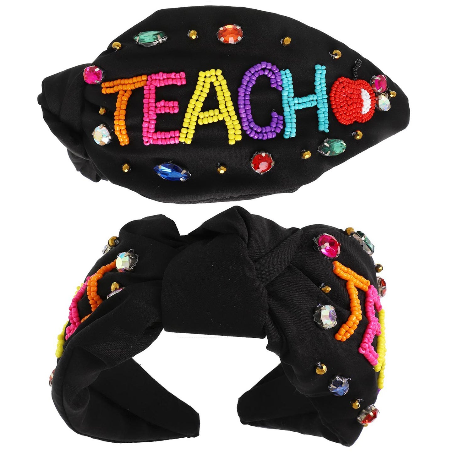 Jeweled Teacher Headband