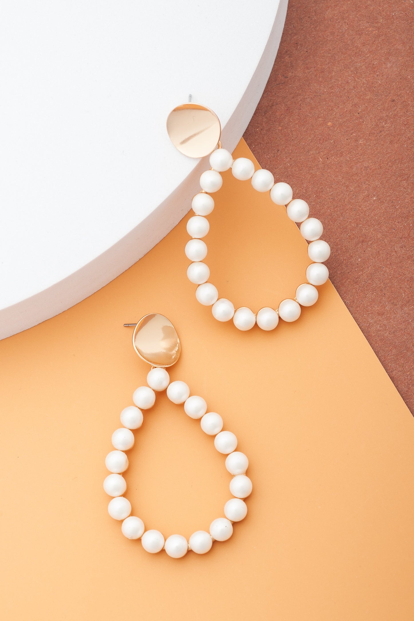 Pearl Teardrop Earrings