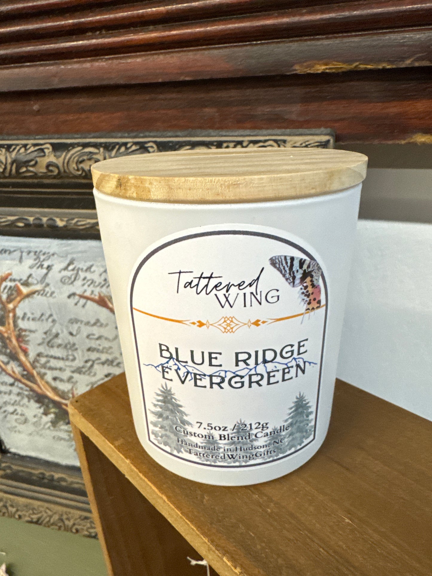 Tattered Wing Christmas Candles
