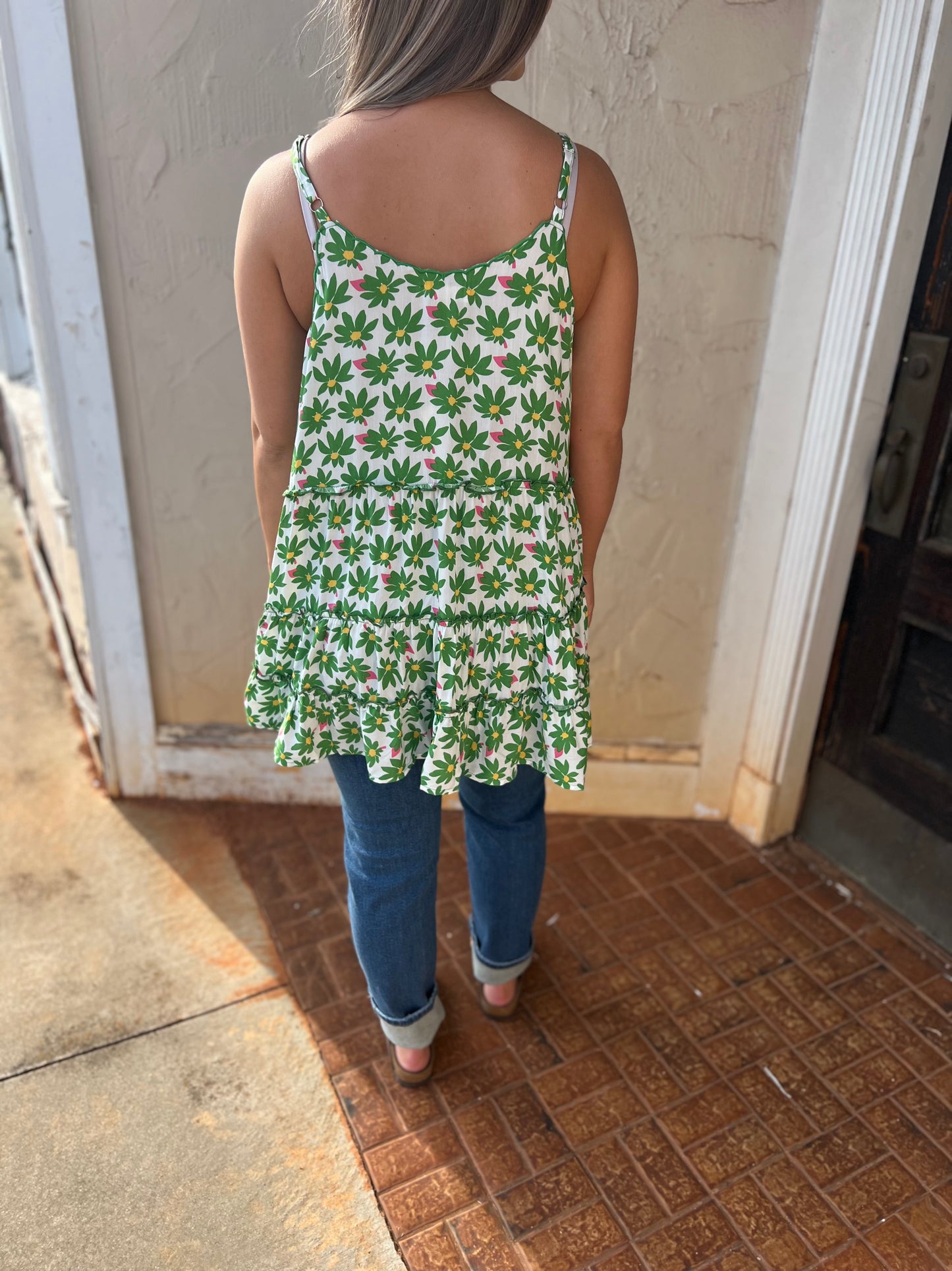 Sunny Meadow Top | Clover Green