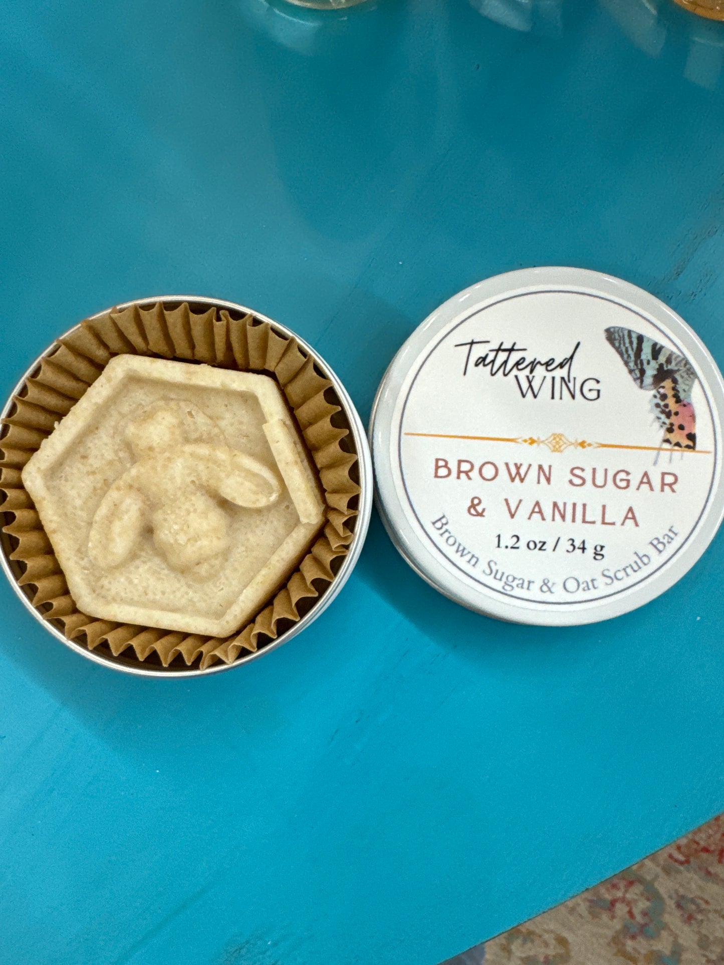 Tattered Wing Brown Sugar & Oat Scrub Bar