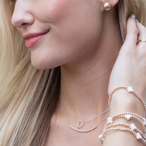 eNewton - 16" Necklace Gold - Bliss Bar Gold