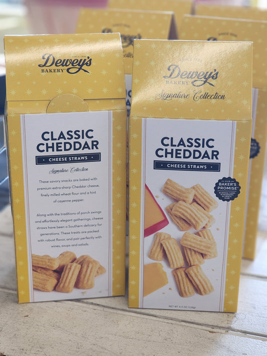 Dewey's Classic Cheddar Cheese Straws | 4.5 oz