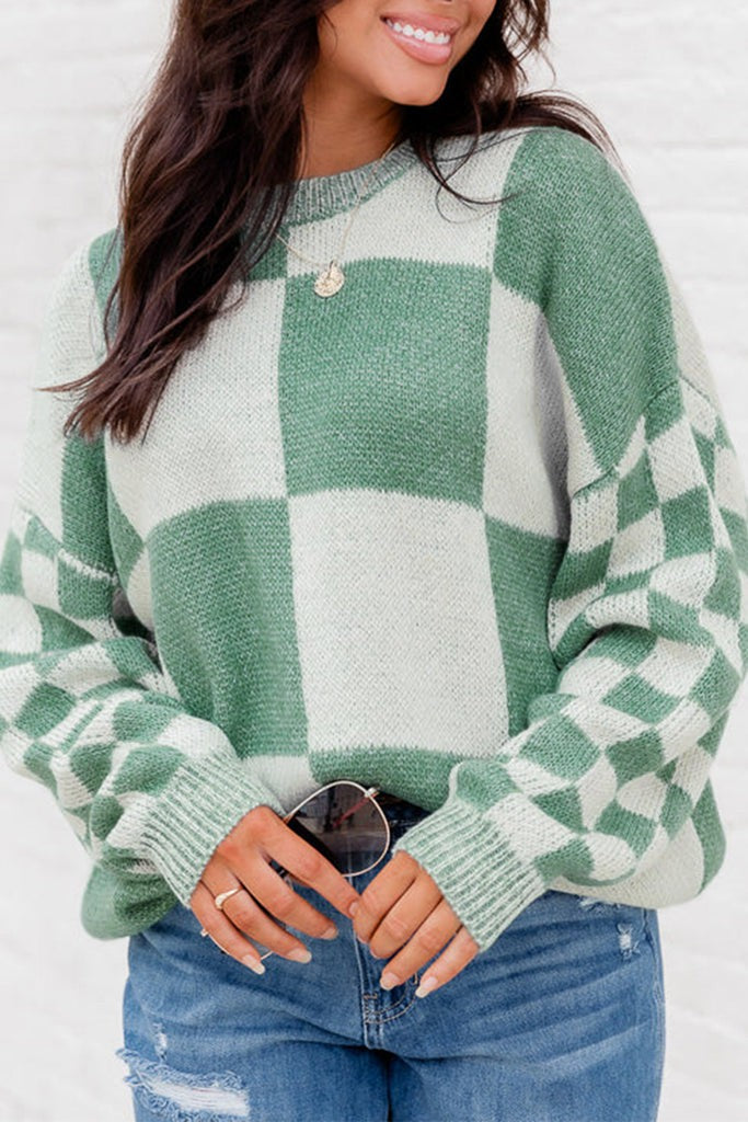 Pumpkin Kisses and Fall Wishes Sweater- Mint Green