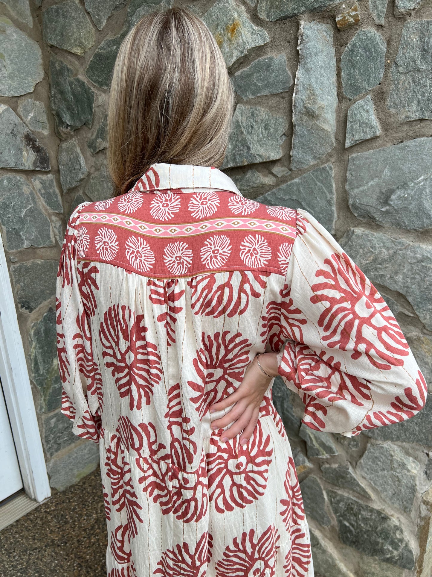 Desert Rose Midi Dress