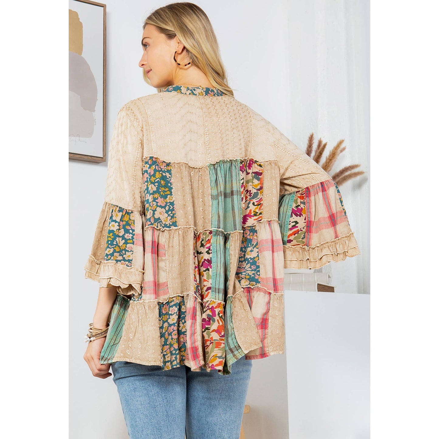 Artistic Fusion Jhabla Top