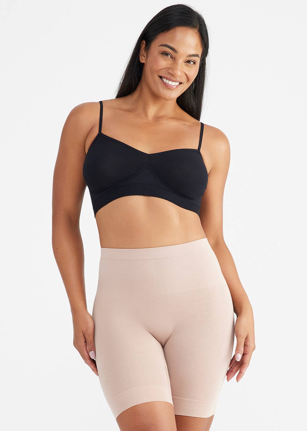 Rosie Shapewear Slip Short - Cotton Seamless