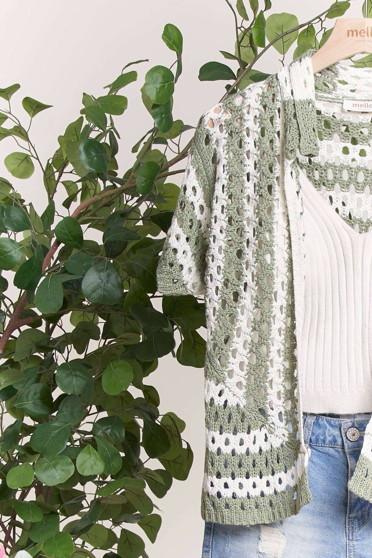 Eden Crochet Sweater Cardi