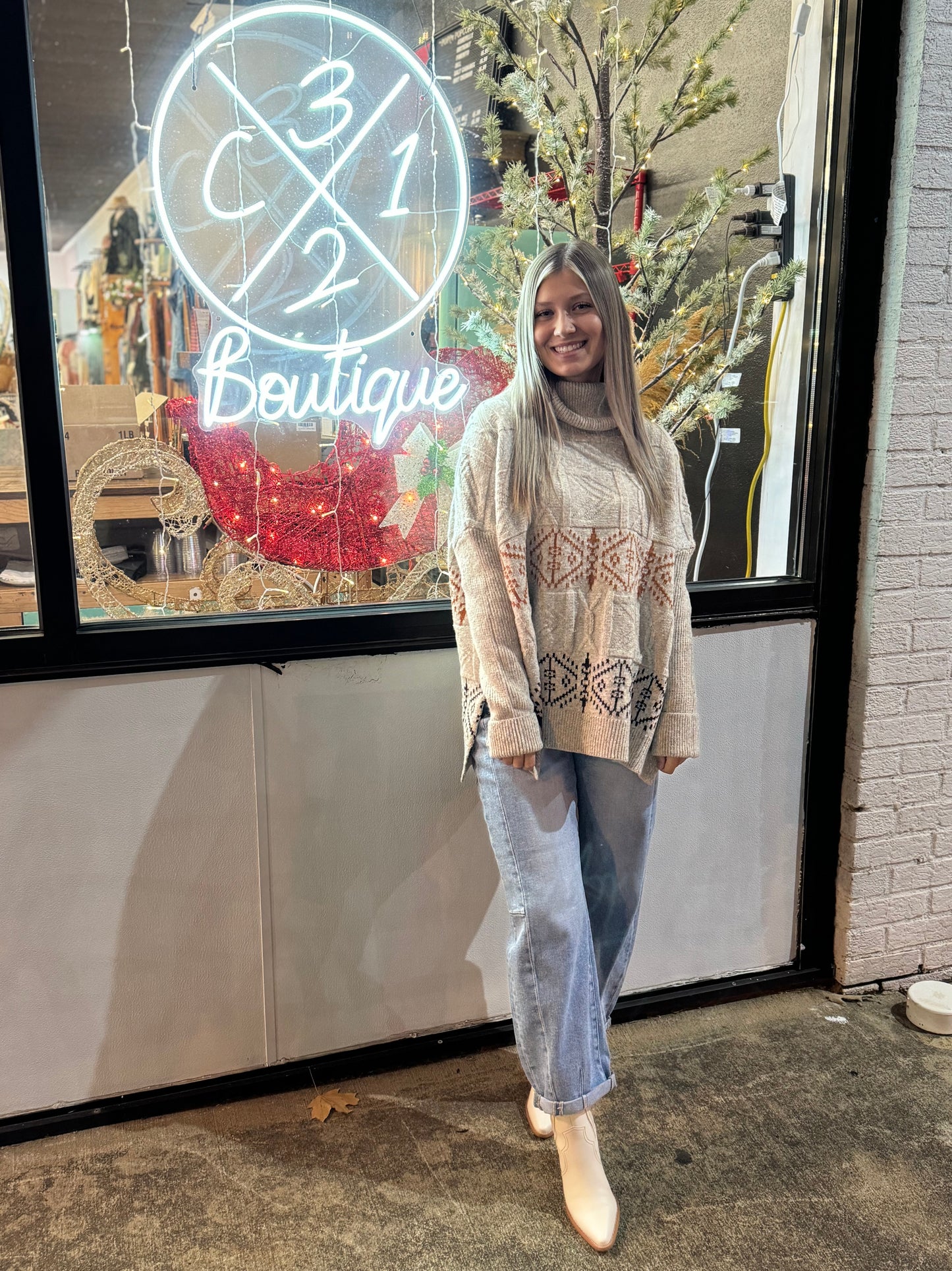 Celeste Turtleneck Sweater