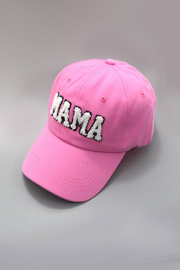 Washed Sherpa Mama Baseball Cap