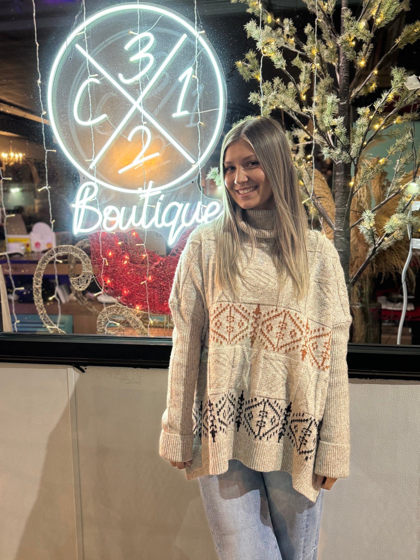 Celeste Turtleneck Sweater