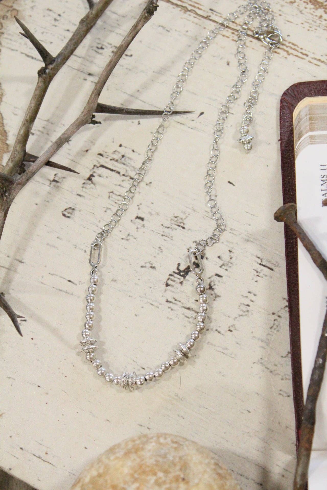 Firmly Planted Cross Necklace