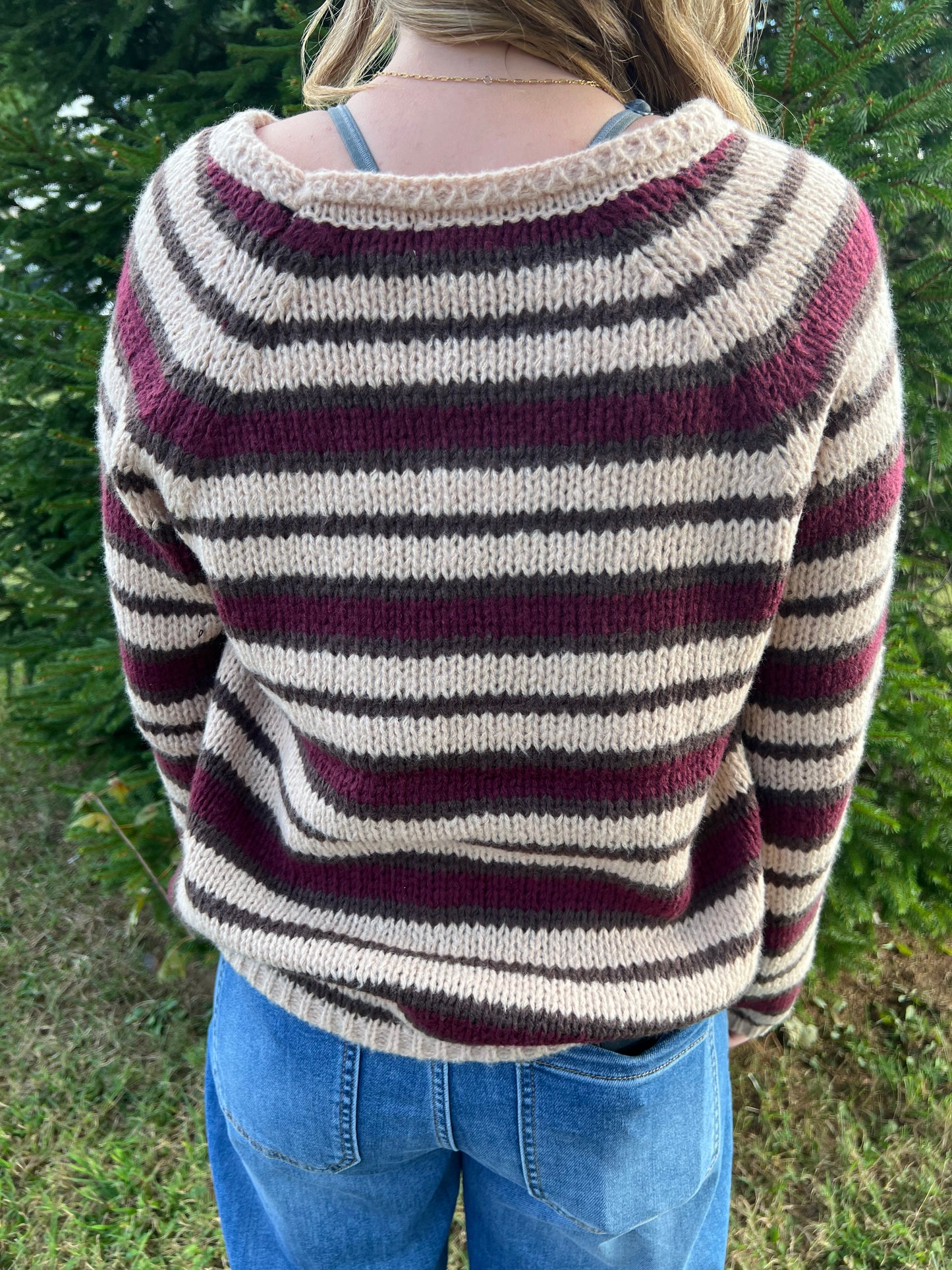 Cassidy Pocket Stripe Sweater