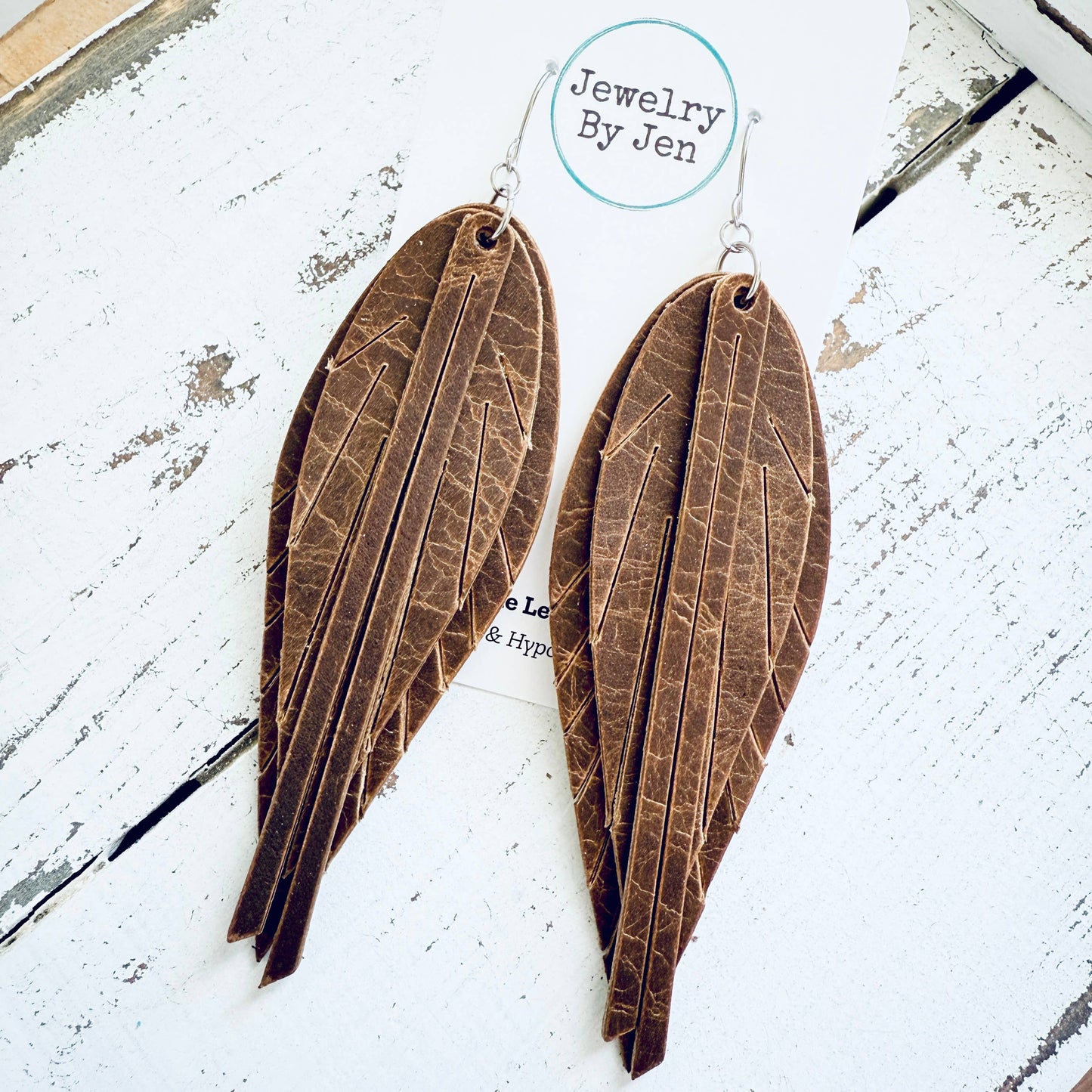 Narrow Fringe Feather: Vintage Cowboy