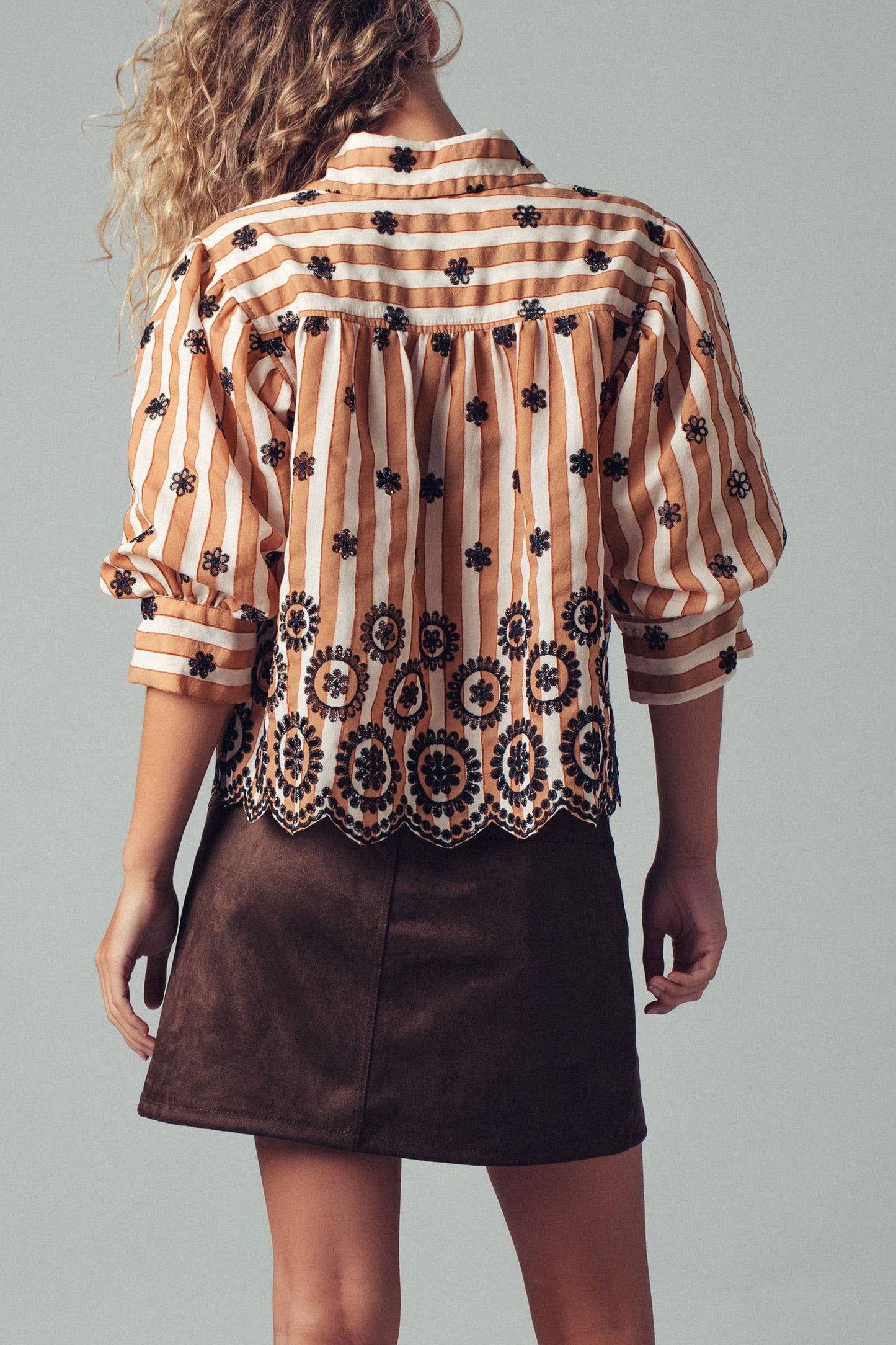 Adeline Scallop Blouse