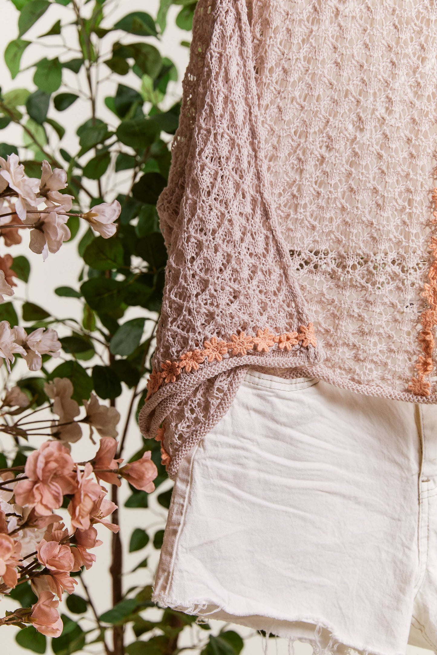 Serene Crochet Knit Top