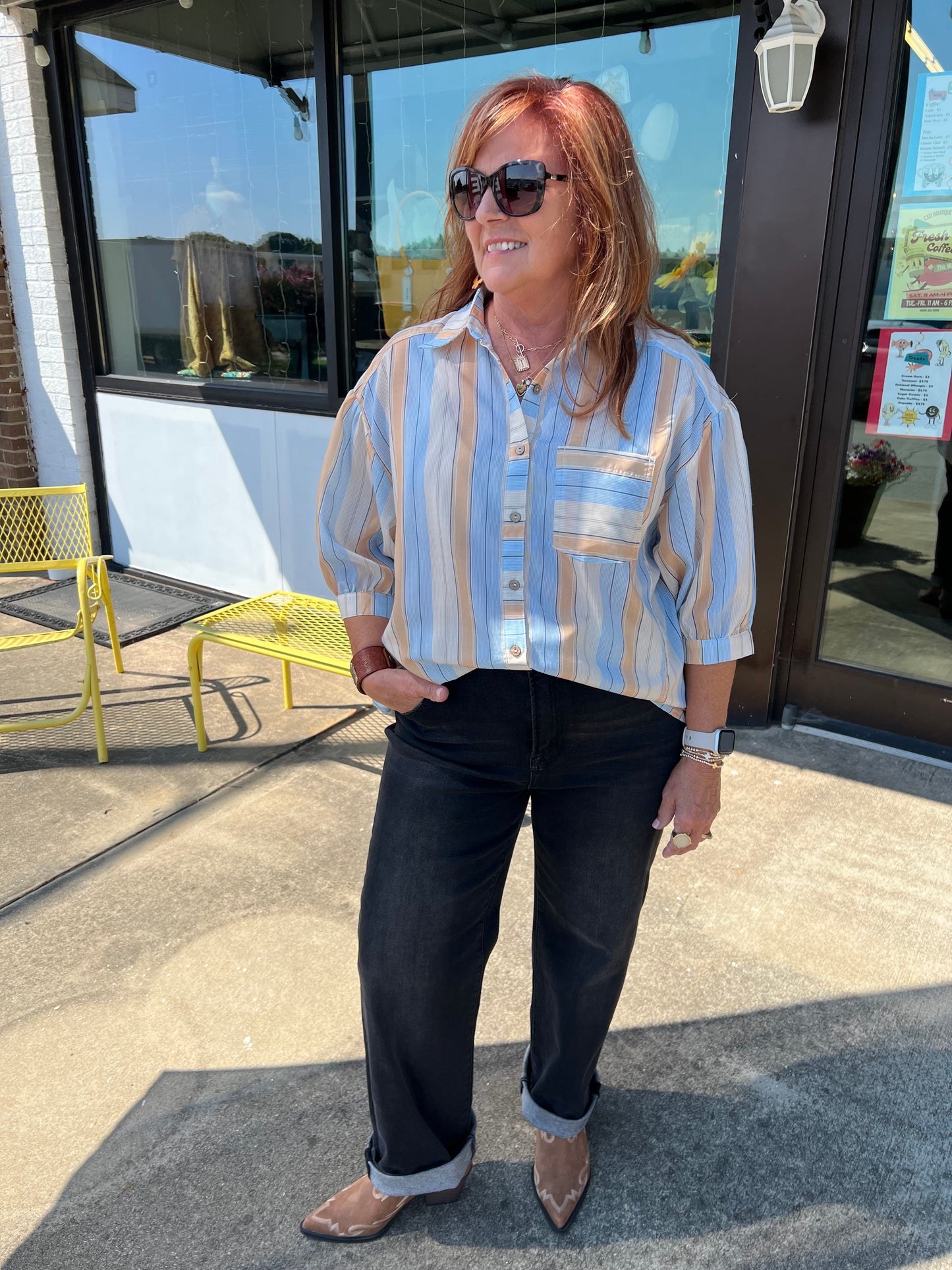 Piper Bay Button-up Top