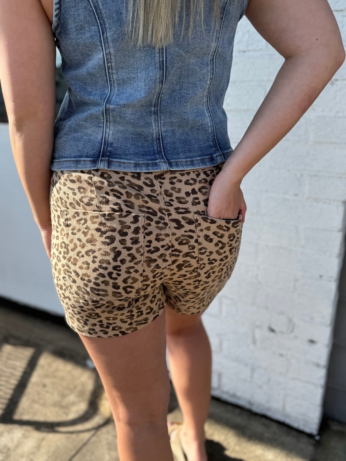 Savage Denim Skort