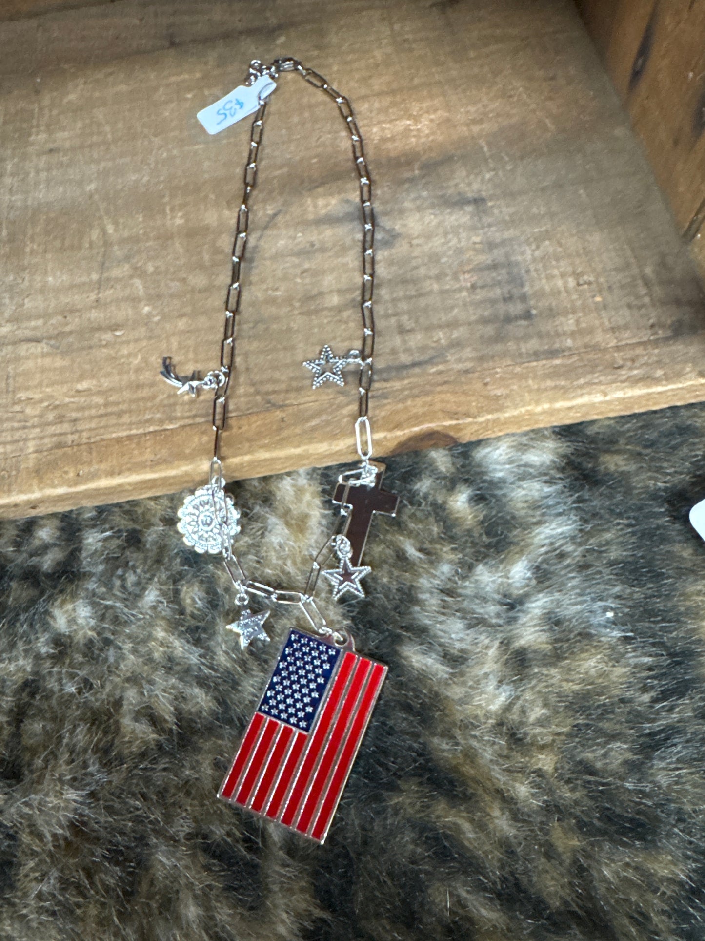 Jee’s USA Charm Necklace