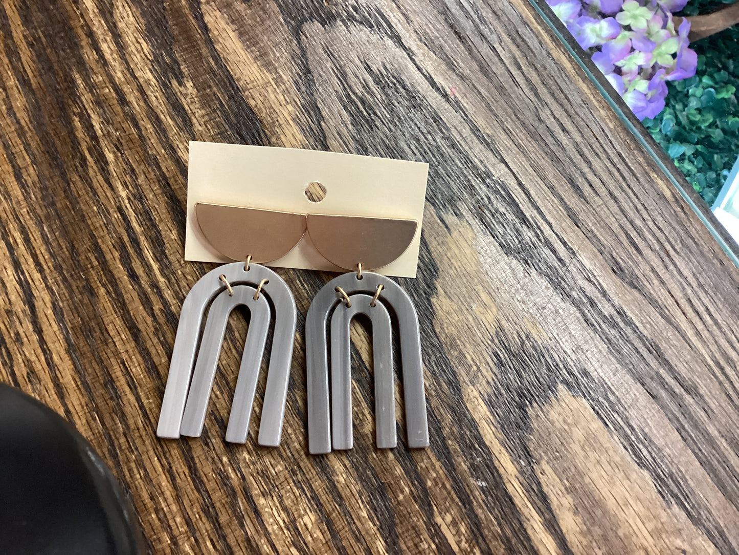 JP remix Mixed metals earrings