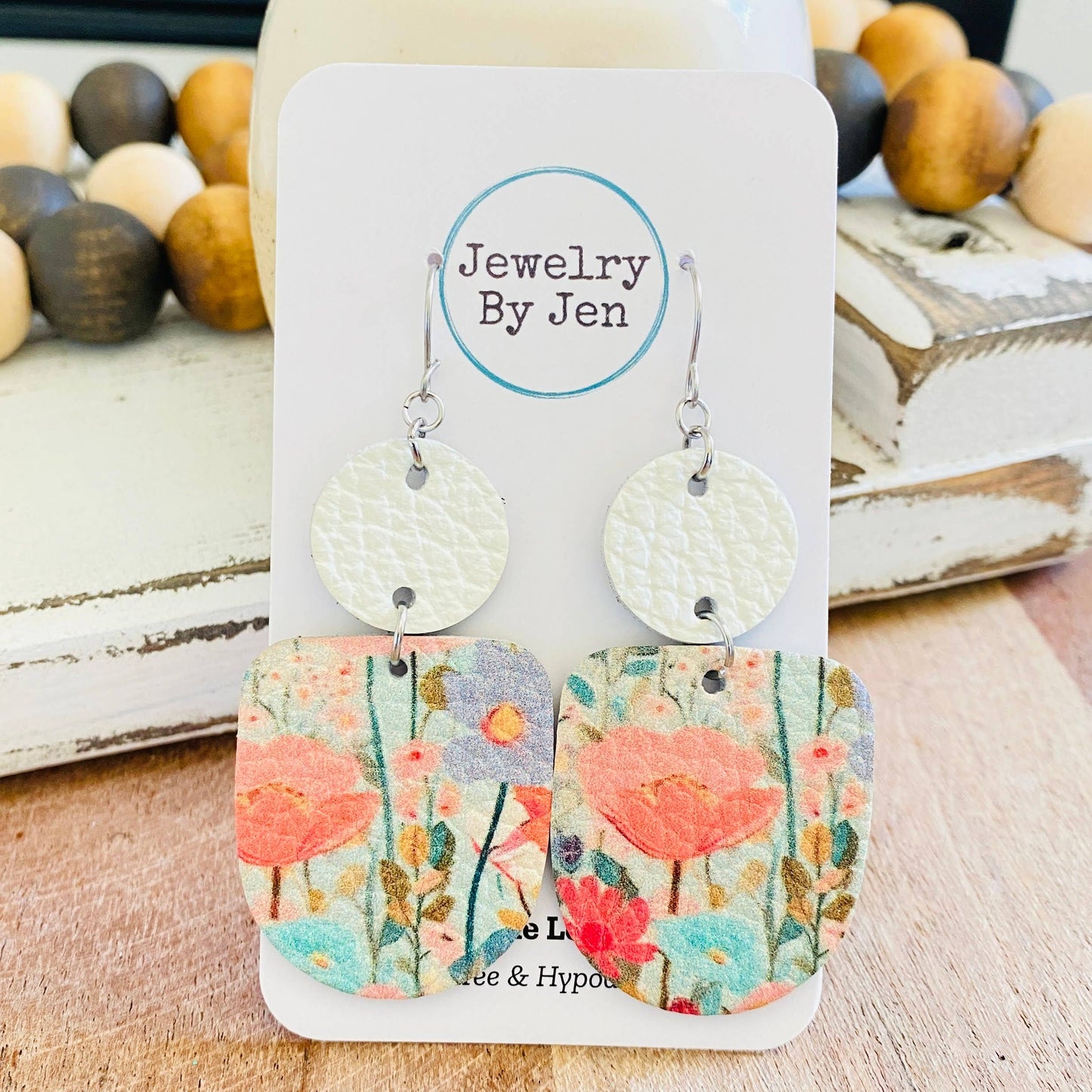 Boho Dangle: Pastel Wildflowers