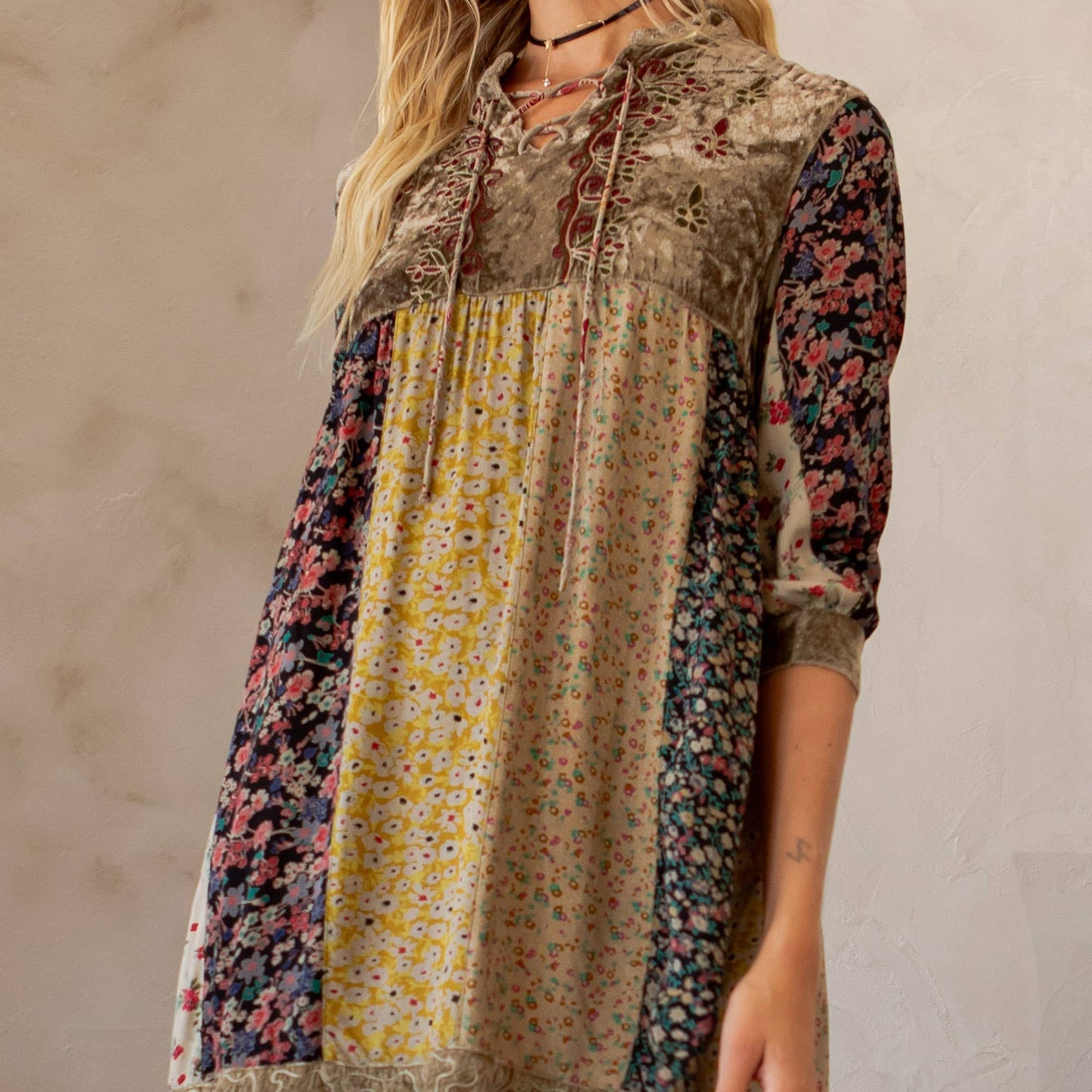 Esme Boho Dress | Olive