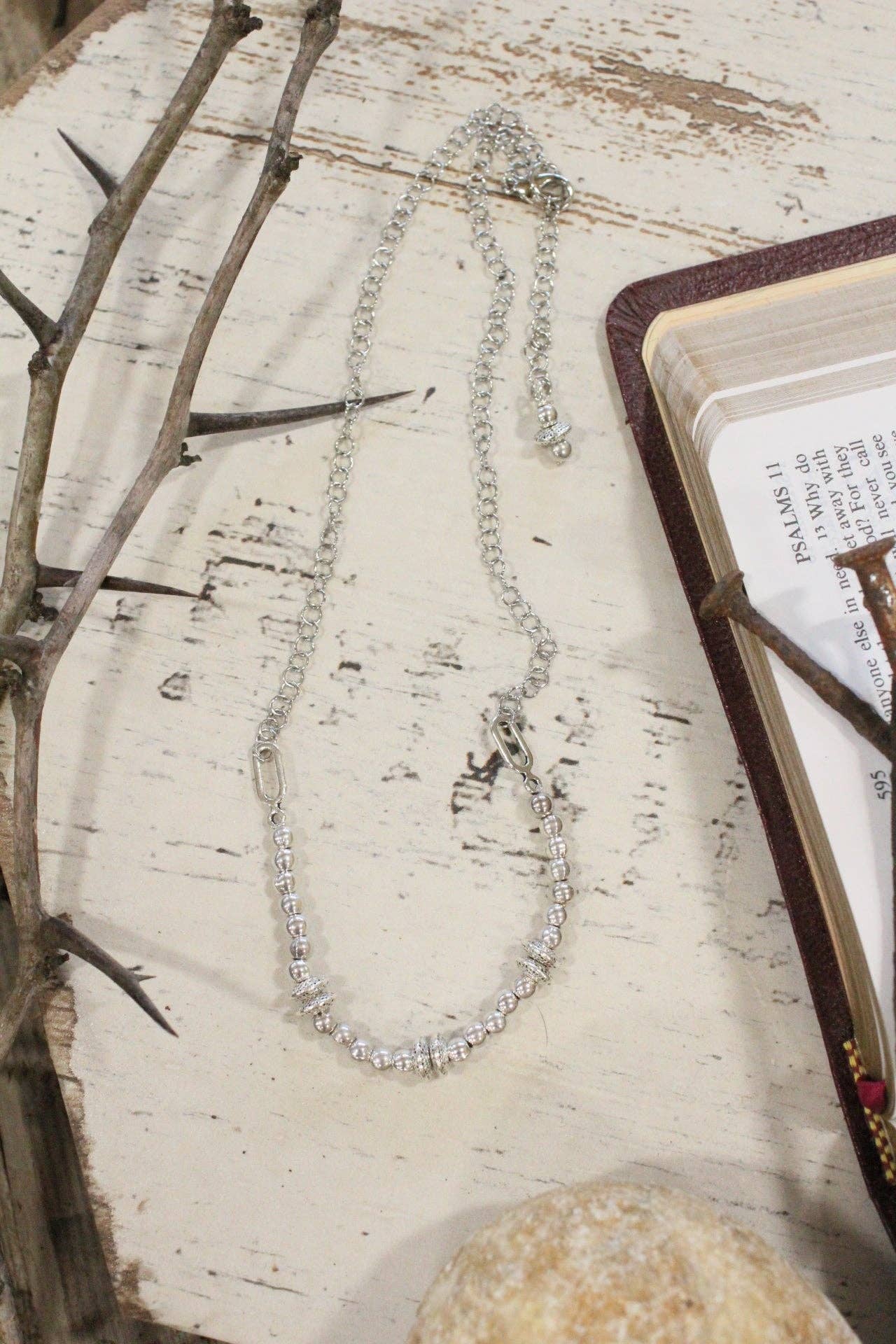 Firmly Planted Cross Necklace