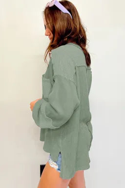 Weekend Ready Bubble Sleeve Top