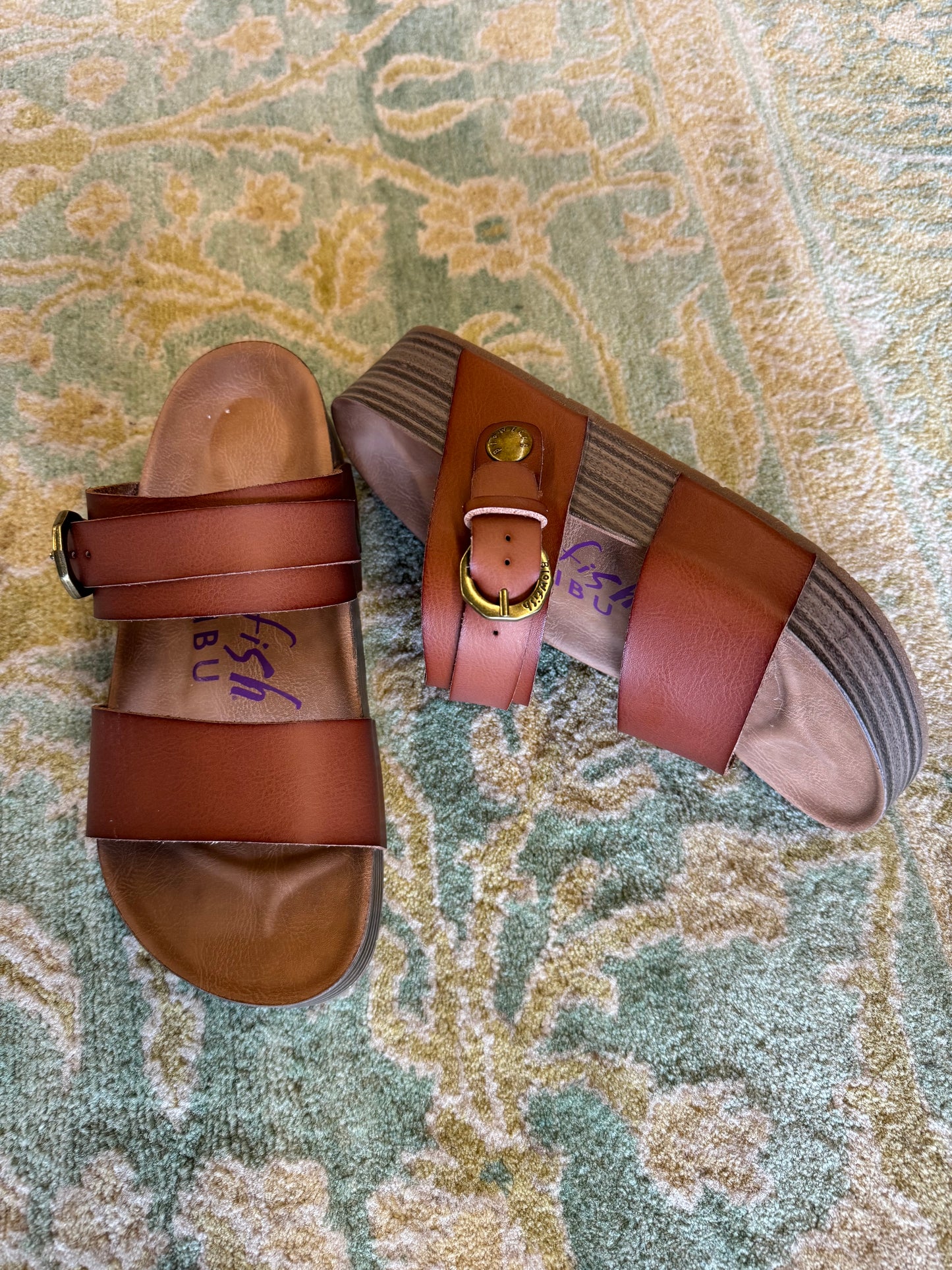 Blowfish Marge Sandal | Wood Dyecut