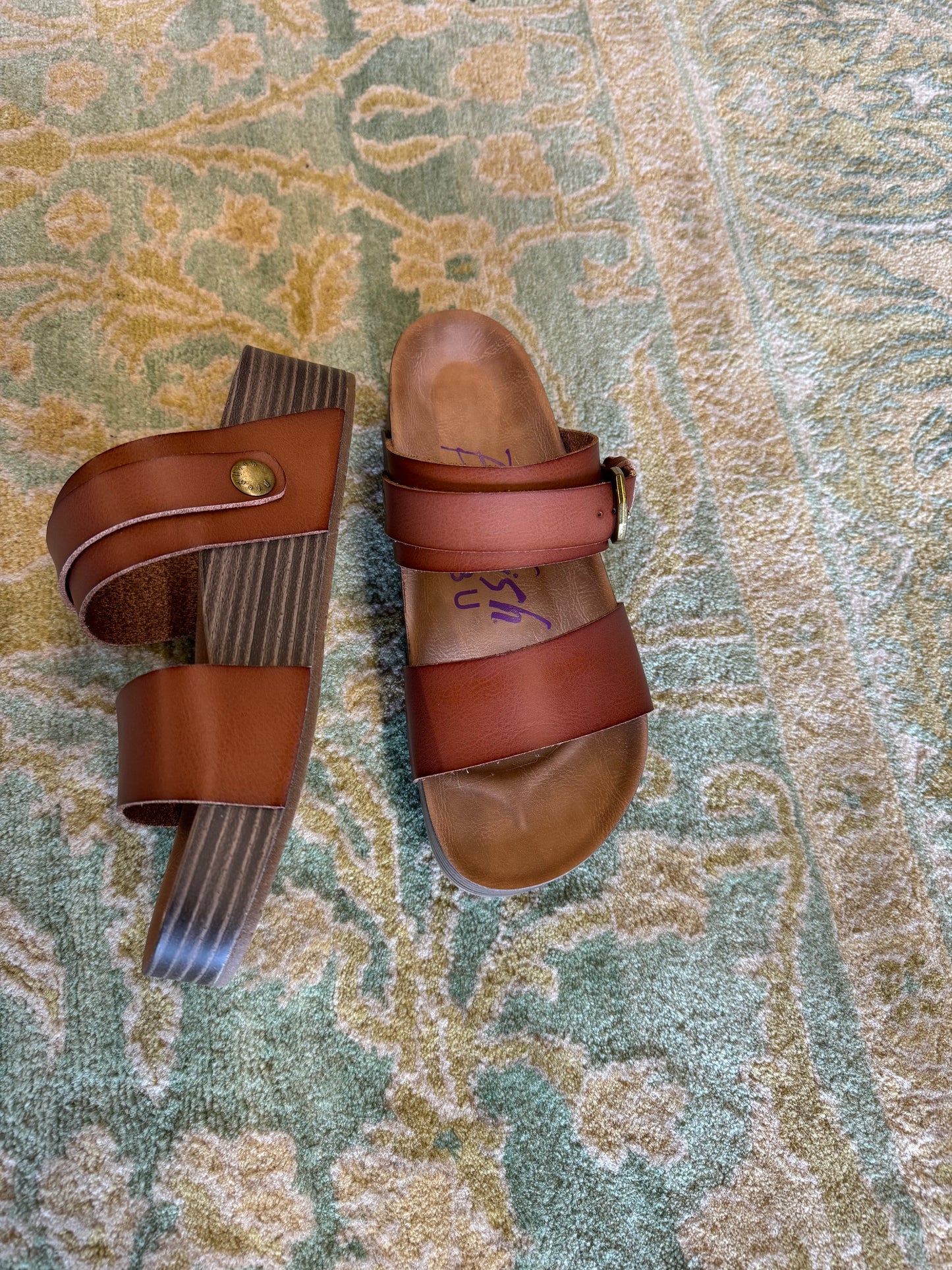 Blowfish Marge Sandal | Wood Dyecut
