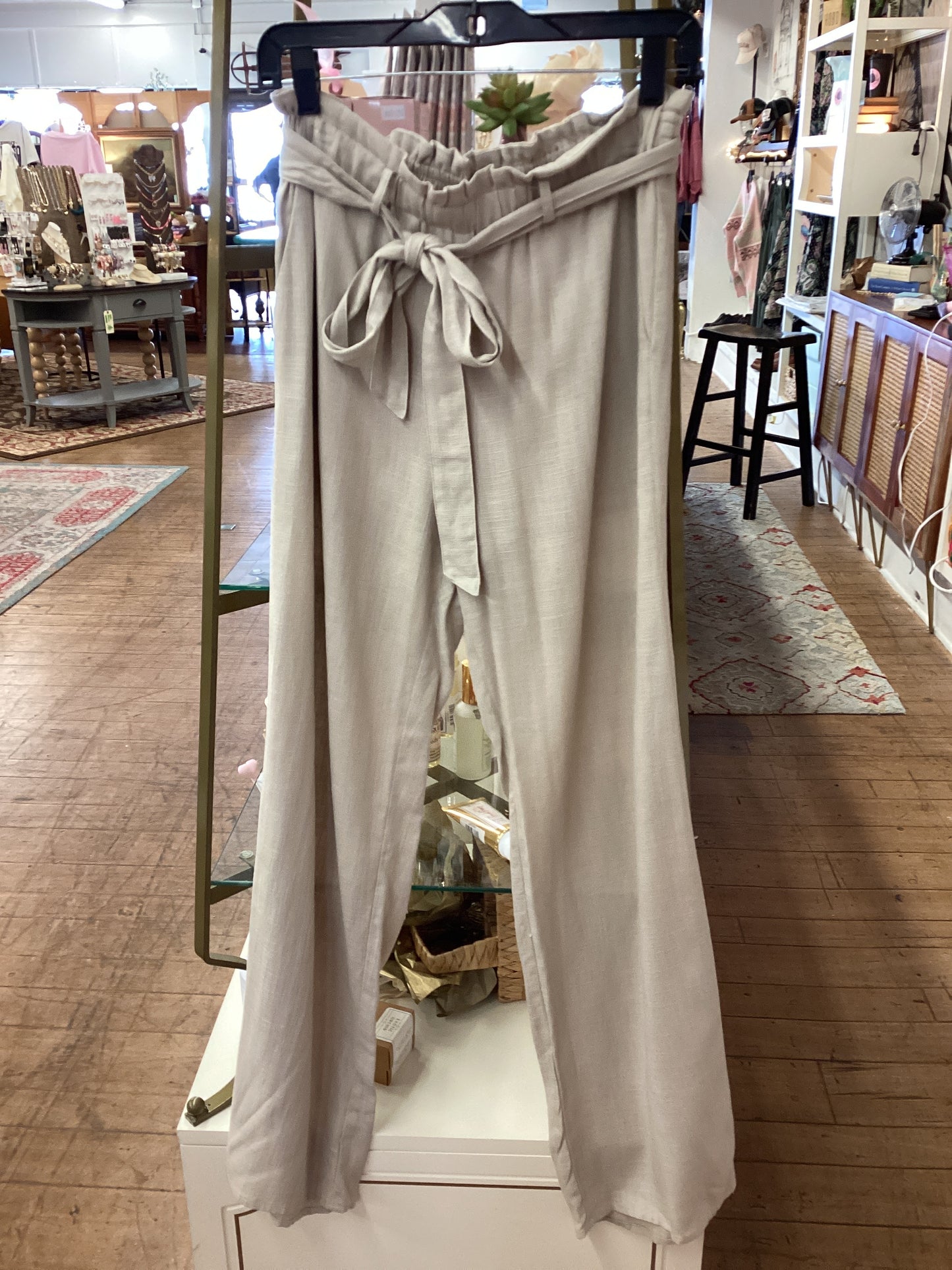 GS - Heartloom linen pants| small