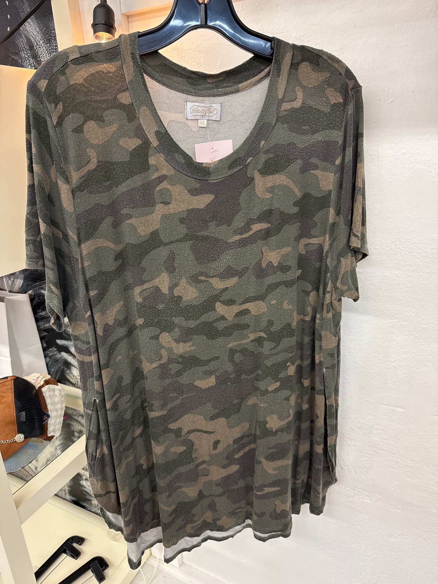WP - Mudpie Camo Tshirt| M/L