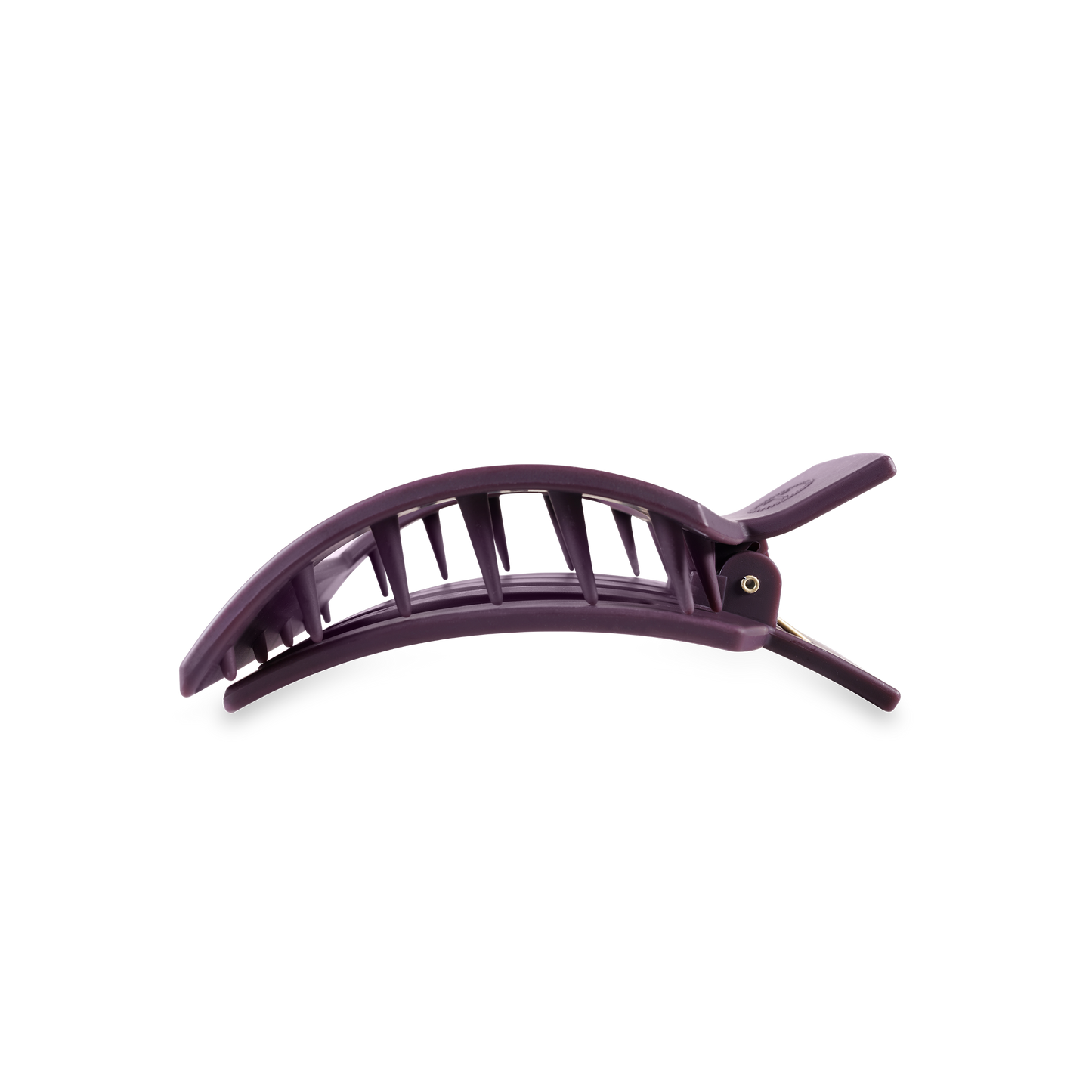 Burgundy Bliss Medium Flat Square Hair Clip