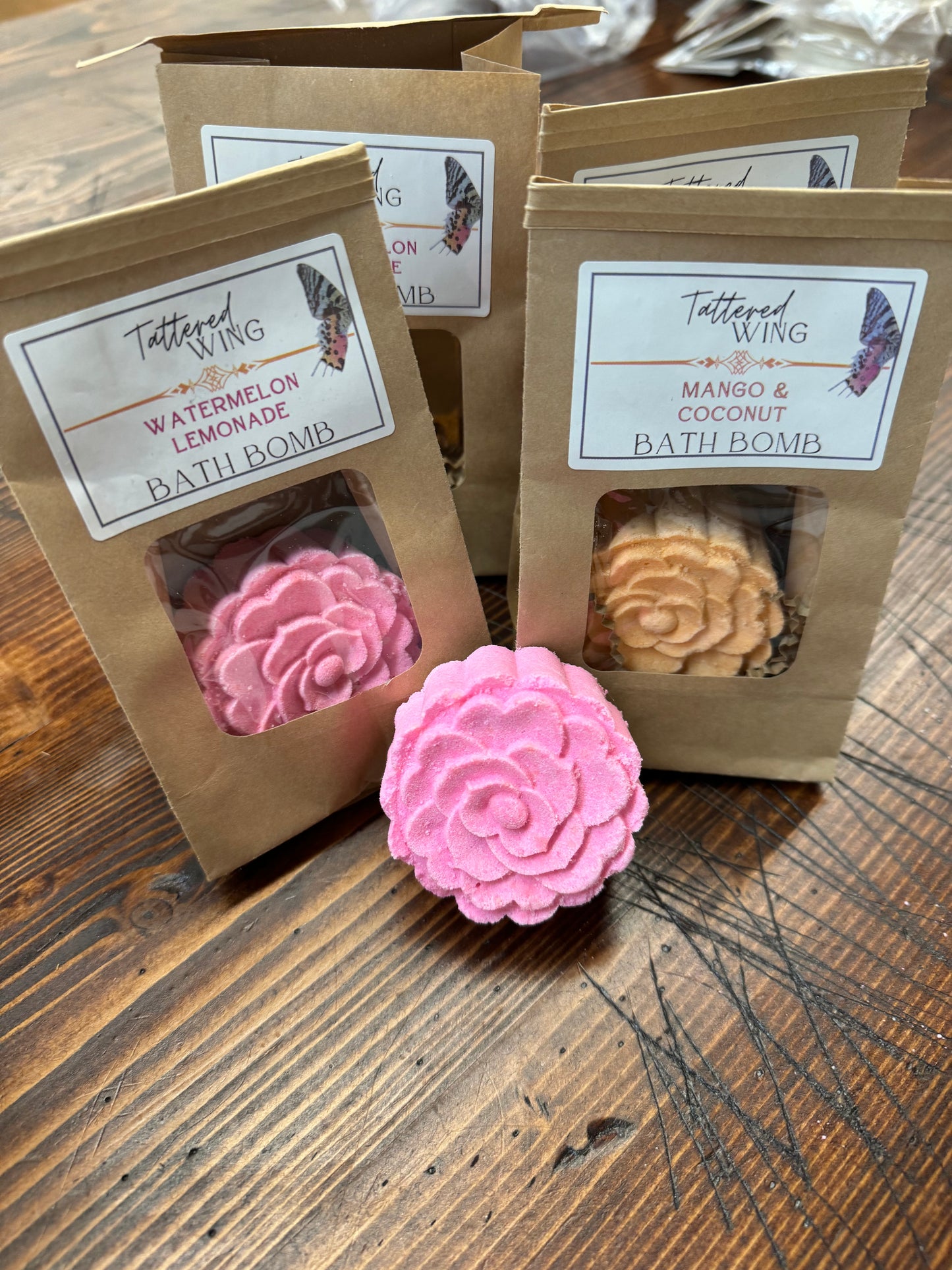 Tattered Wing Bath Bomb