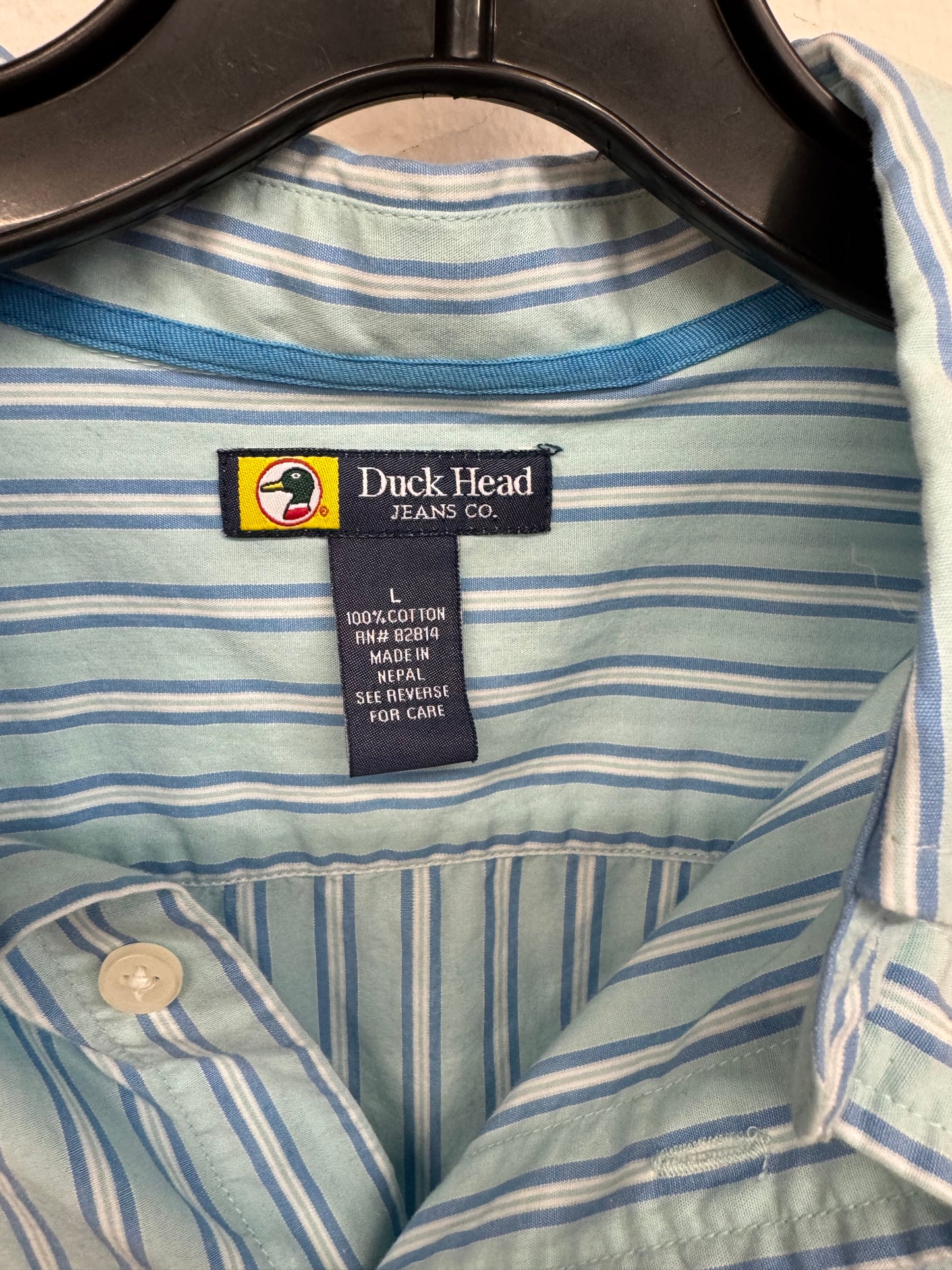 Vintage Duck Head Jeans Co Button Down Shirt | large